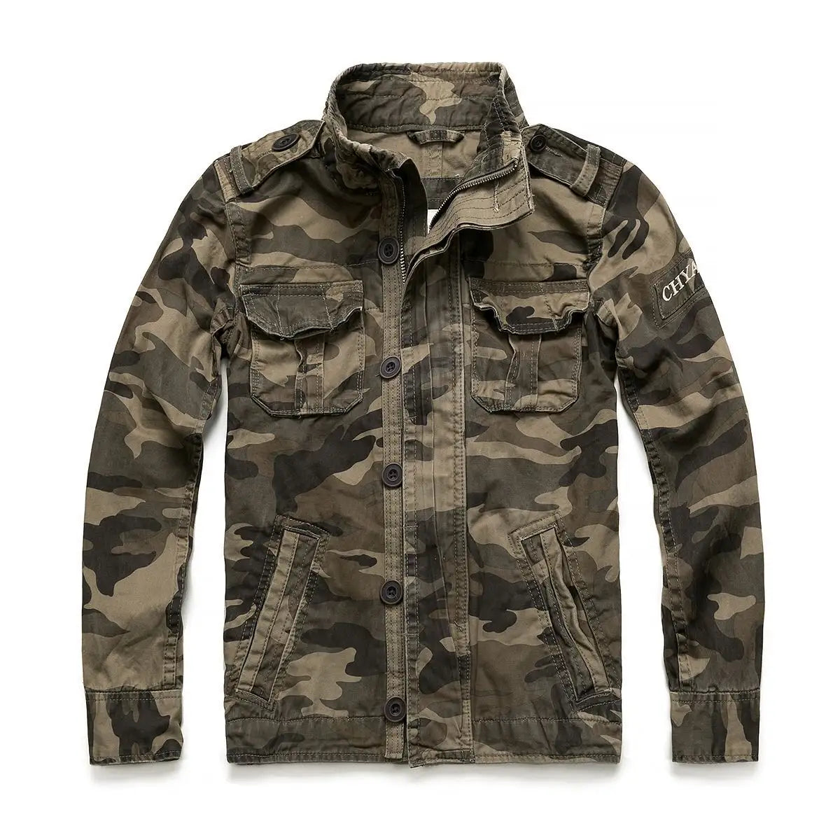 Denim Camoflage Jacket for Men